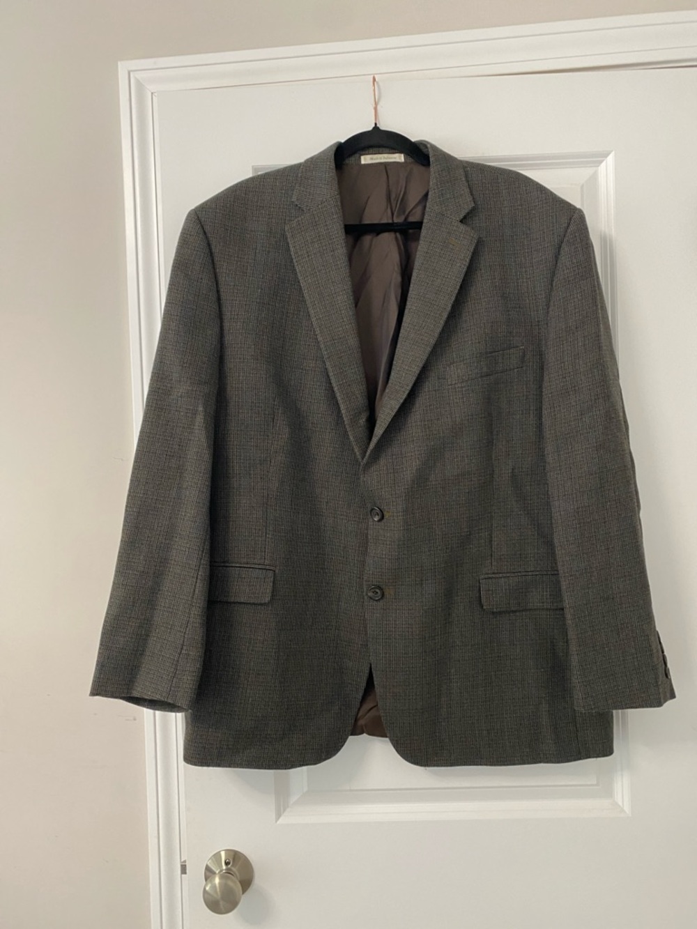 Lauren Ralph Lauren Gray Textured Two-Button Sport Coat
